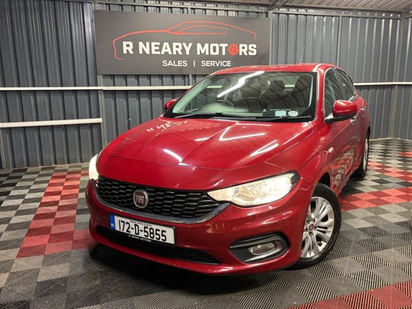 Fiat Tipo Saloon, Petrol, 2017, Red