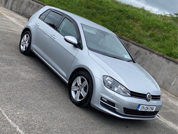 Volkswagen Golf Hatchback, Diesel, 2017, Silver