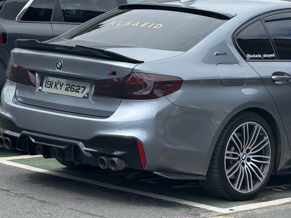 BMW 5-Series Saloon, Petrol Plug-in Hybrid, 2019, Blue