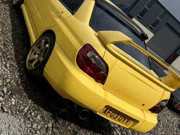 Subaru Impreza Saloon, Petrol, 2003, Blue