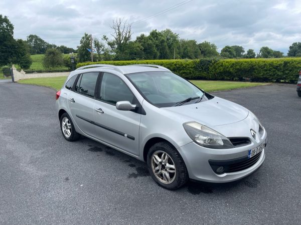 Renault Clio Estate, Petrol, 2008, Silver