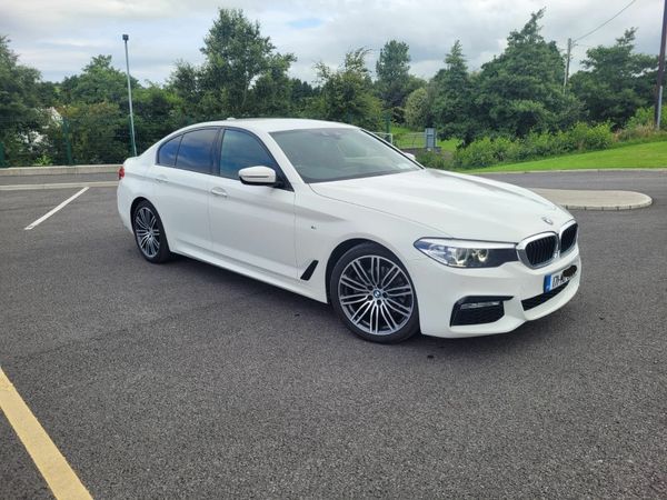 BMW 5-Series Saloon, Diesel, 2017, White