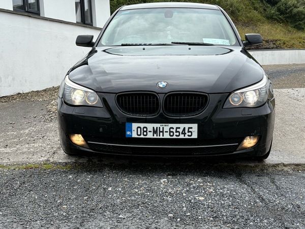 BMW 5-Series Saloon, Diesel, 2008, Black
