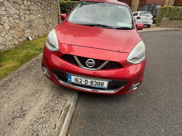 Nissan Micra Hatchback, Petrol, 2016, Red