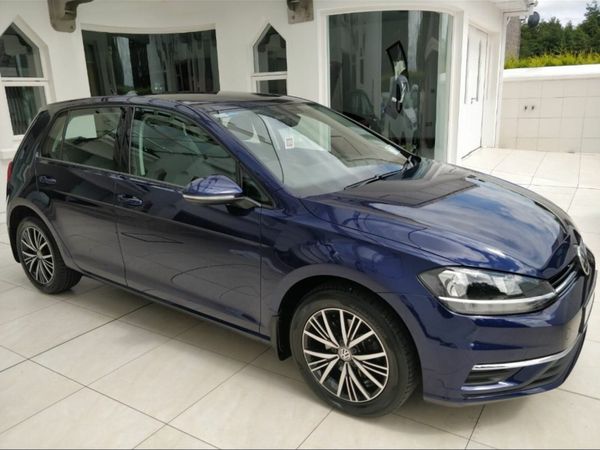 Volkswagen Golf Hatchback, Diesel, 2018, Blue