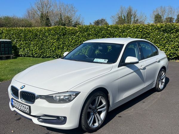 BMW 3-Series Saloon, Diesel, 2015, White