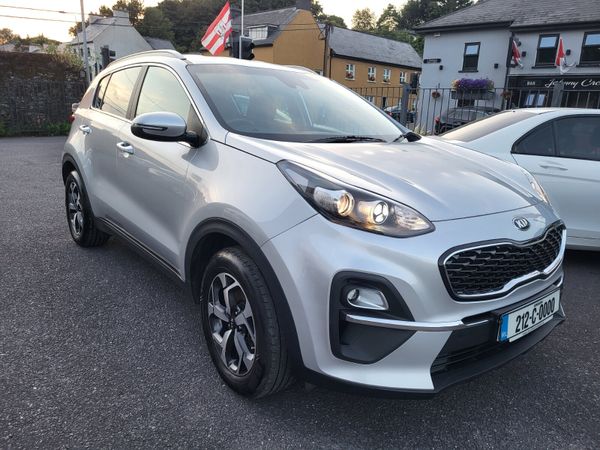 Kia Sportage SUV, Diesel Hybrid, 2021, Silver
