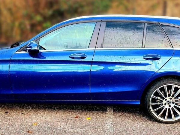 Mercedes-Benz C-Class Estate, Diesel, 2018, Blue