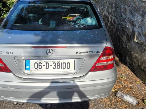 Mercedes-Benz C-Class Saloon, Petrol, 2006, Silver