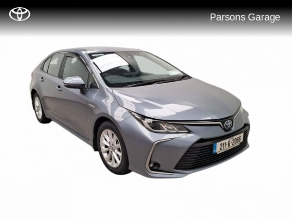 Toyota Corolla Saloon, Petrol Hybrid, 2021, Grey