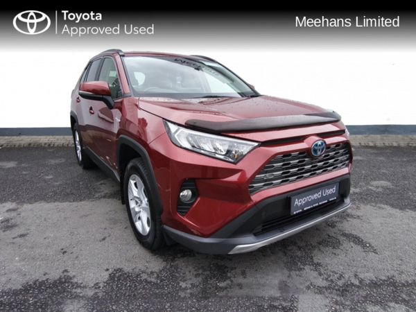 Toyota RAV4 SUV, Petrol Hybrid, 2020, Red