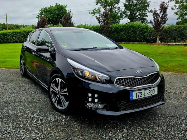 Kia Ceed Hatchback, Petrol, 2017, Black