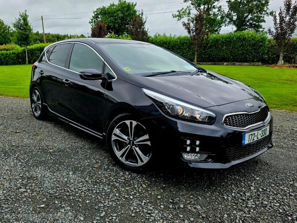 Kia Ceed Hatchback, Petrol, 2017, Black