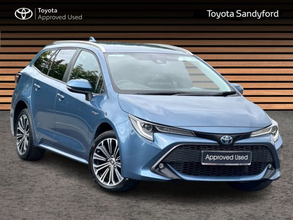 Toyota Corolla Estate, Petrol Hybrid, 2021, Blue