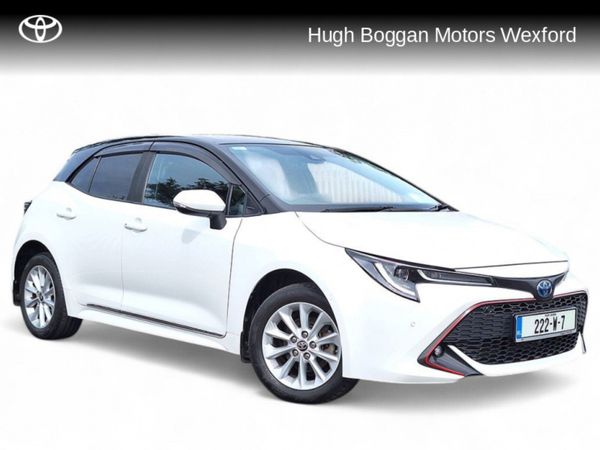 Toyota Corolla Hatchback, Petrol Hybrid, 2022, White