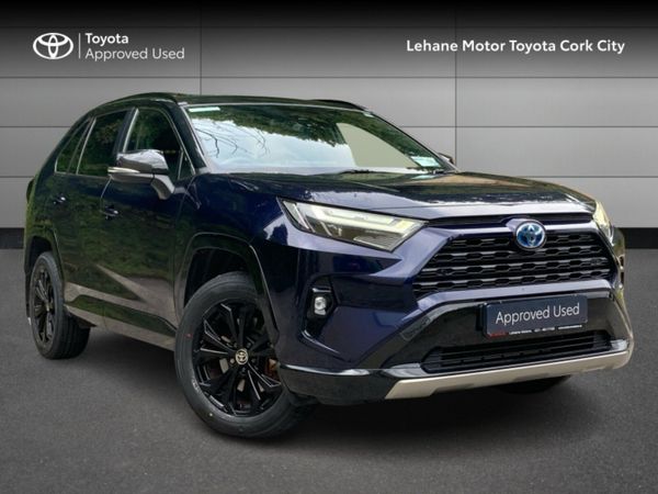 Toyota RAV4 SUV, Petrol Hybrid, 2022, Blue