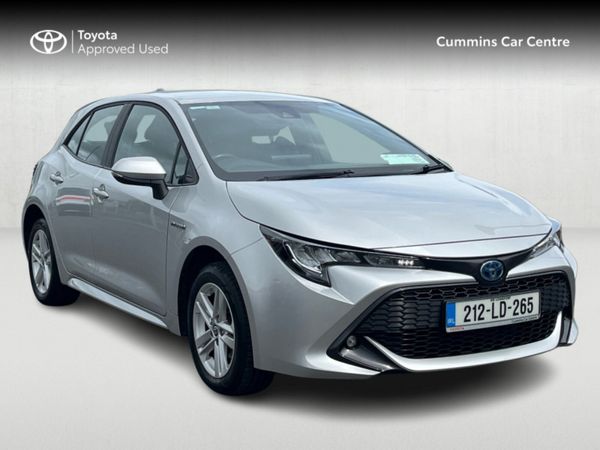 Toyota Corolla Hatchback, Petrol Hybrid, 2021, Silver