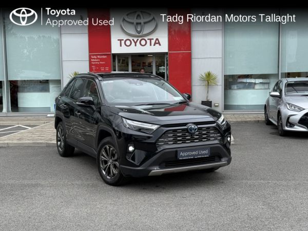 Toyota RAV4 SUV, Petrol Hybrid, 2023, Black