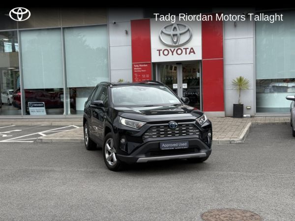 Toyota RAV4 SUV, Petrol Hybrid, 2020, Black