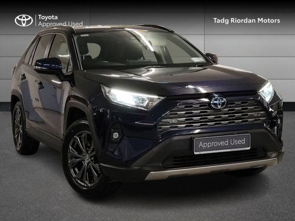 Toyota RAV4 SUV, Petrol Hybrid, 2022, Blue