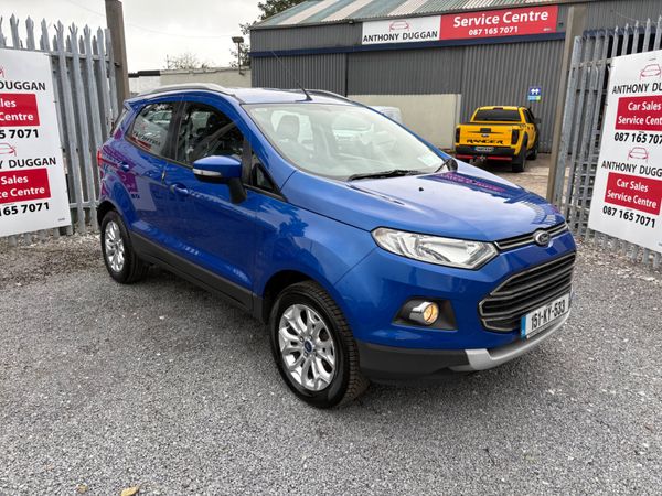Ford EcoSport SUV, Diesel, 2015, Blue
