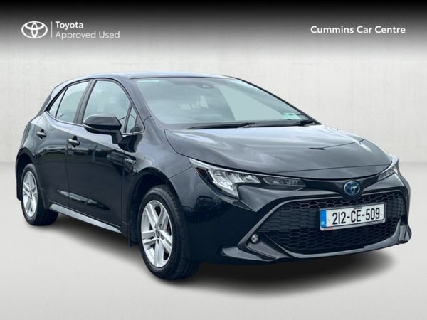 Toyota Corolla Hatchback, Petrol Hybrid, 2021, Black