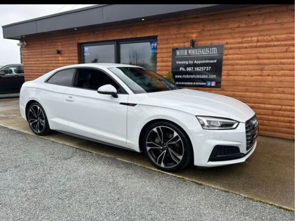 Audi A5 Coupe, Diesel, 2018, White