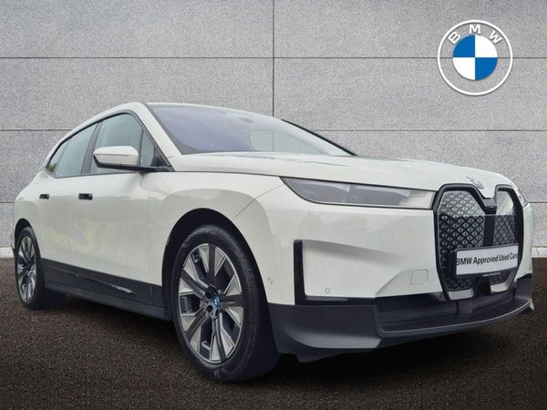 BMW iX SUV, Electric, 2022, White