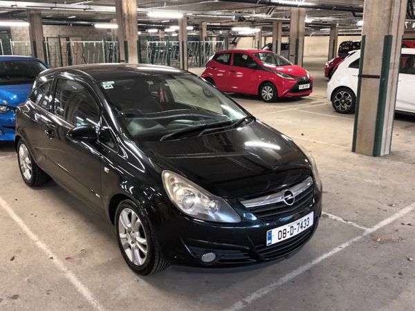 Opel Corsa Hatchback, Petrol, 2008, Black