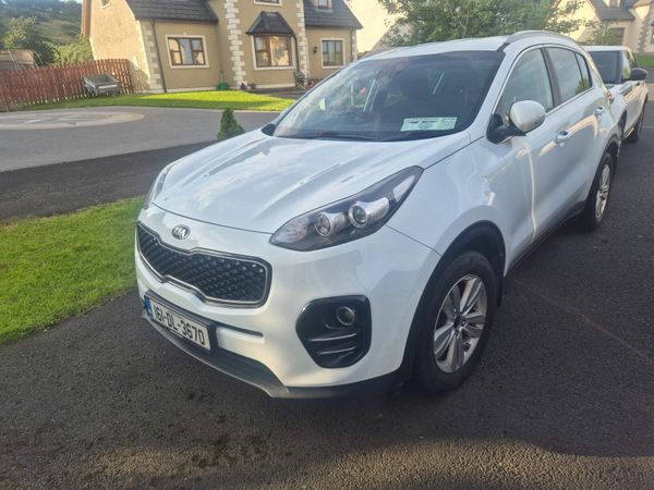 Kia Sportage SUV, Diesel, 2016, White