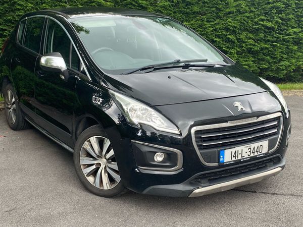 Peugeot 3008 SUV, Diesel, 2014, Black