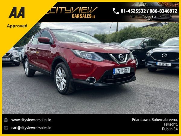 Nissan Qashqai MPV, Diesel, 2017, Red