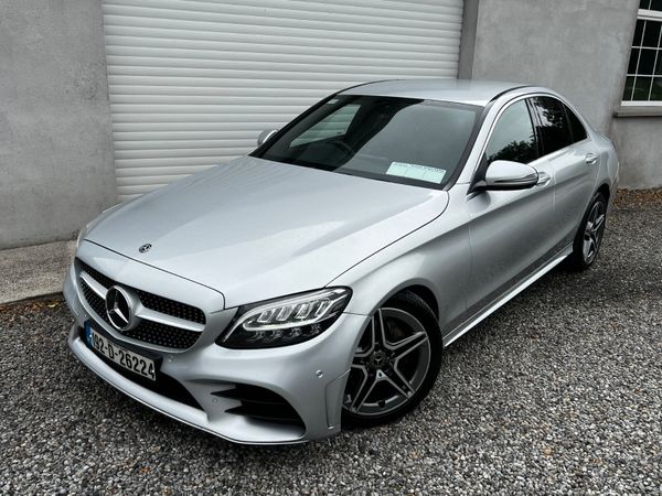 Mercedes-Benz C-Class Saloon, Diesel, 2019, Silver
