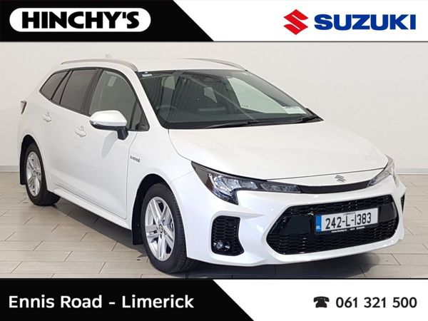 Suzuki Swace Estate, Petrol Hybrid, 2024, White