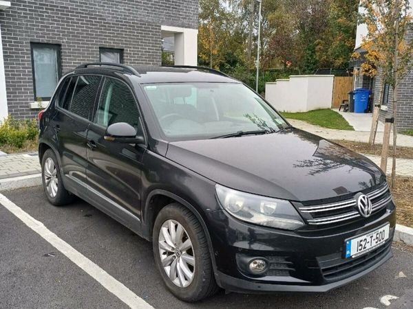 Volkswagen Tiguan SUV, Diesel, 2015, Black
