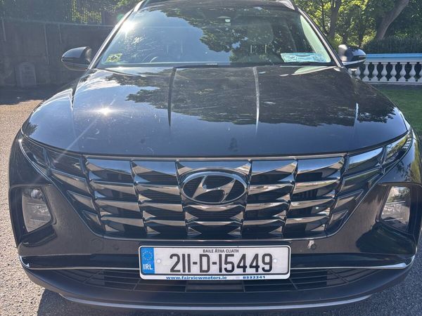 Hyundai Tucson SUV, Petrol Hybrid, 2021, Black