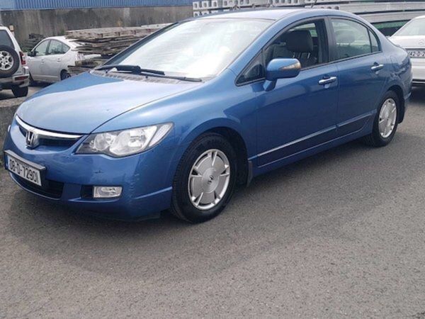 Honda Civic Saloon, Petrol Hybrid, 2008, Blue