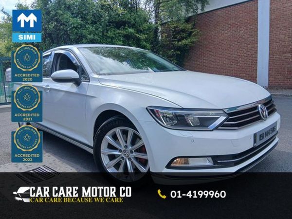 Volkswagen Passat Saloon, Diesel, 2015, White
