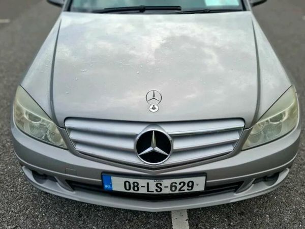 Mercedes-Benz C-Class Saloon, Petrol, 2008, Silver