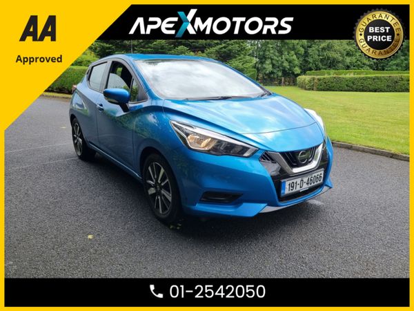 Nissan Micra Hatchback, Petrol, 2019, Blue