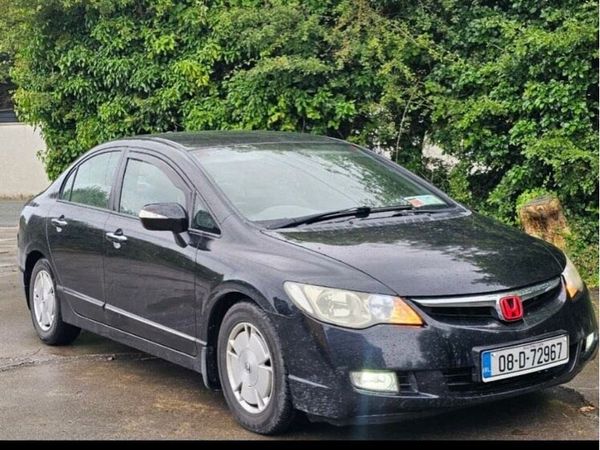 Honda Civic Saloon, Petrol Hybrid, 2008, Blue