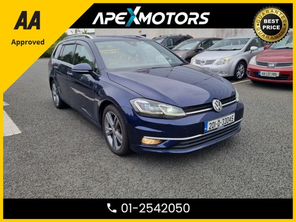 Volkswagen Golf Hatchback, Diesel, 2020, Blue