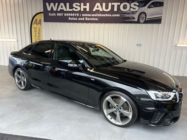 Audi A4 Saloon, Diesel, 2021, Black