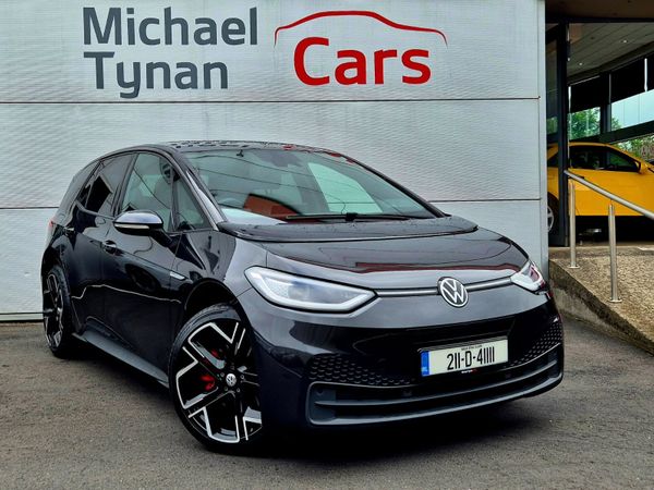 Volkswagen ID.3 Hatchback, Electric, 2021, Grey
