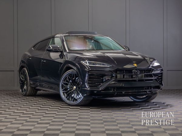 Lamborghini Urus SUV, Petrol Plug-in Hybrid, 2025, Black