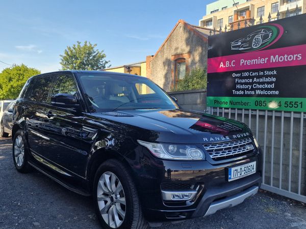 Land Rover Range Rover Sport SUV, Diesel, 2017, Black