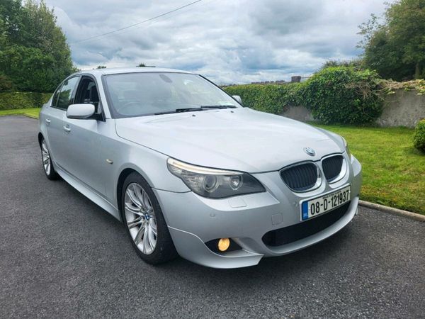 BMW 5-Series Saloon, Diesel, 2008, Silver