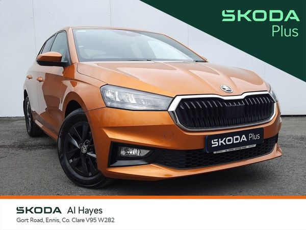 Skoda Fabia Hatchback, Petrol, 2023, Orange