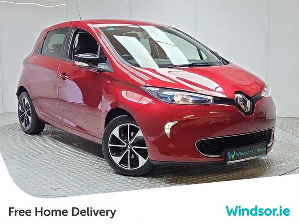 Renault Zoe Hatchback, Electric, 2019, Red