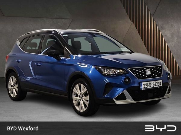 SEAT Arona SUV, Petrol, 2022, Blue